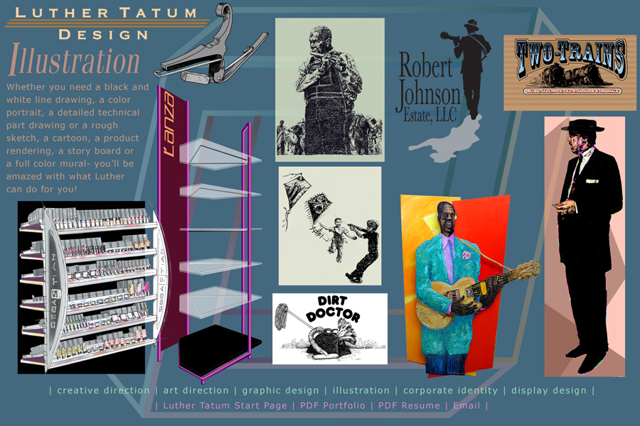 Black and white drawings